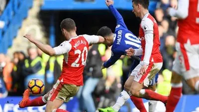 هدف هازارد في شباك آرسنال الأفضل في شهر فبراير (فيديو)