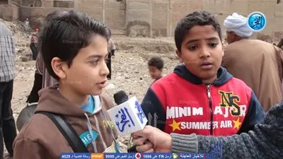 شاهد ماذا قال أطفال المطرية عن استخراج 
