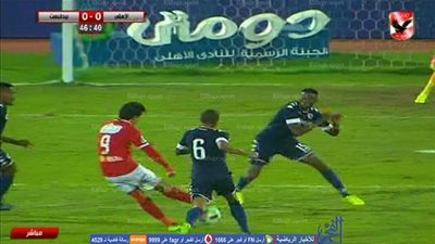 عمرو جمال يهدد مرمى بيدفيست بتسديدة نارية والقائم يتصدى (فيديو)