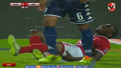 أجاي يهدد مرمى بيدفيست بكرة صاروخية ويتعرض للإصابة (فيديو وصور)