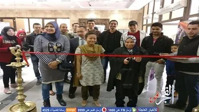 معرض الحرف اليدوية الهندية  بمكتبة الزاوية الحمراء (صور)