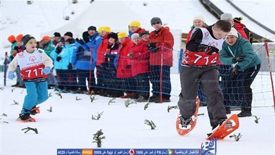 الرئيس الاقليمي يطمئن على جاهزيه اللاعبين قبل انطلاق الألعاب العالمية الشتوية