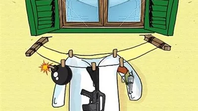 كاريكاتير.. نافذة الإرهاب