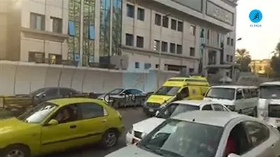 وصول المجند محمد أحمد علي المصاب بالواحات للعجوزة (فيديو)