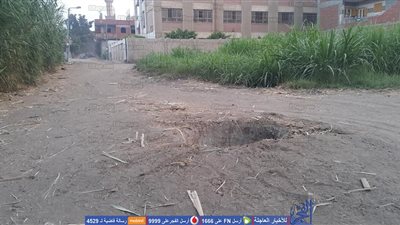 بالوعة صرف صحي تتسبب في تعالي صرخات أهالي قرية بالدقهلية: 