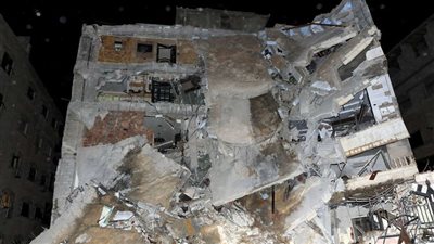 إسرائيل تنشر صورة من الفضاء لمركز البحوث العلمية بسوريا بعد استهدافه