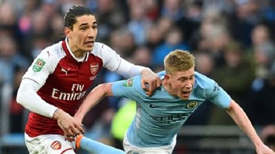 تشكيل قمة أرسنال ومانشستر سيتي في الدوري الإنجليزي.. النني على الدكة