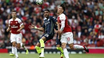 في غياب النني.. مانشستر سيتي يحرج أرسنال في الاختبار الأول