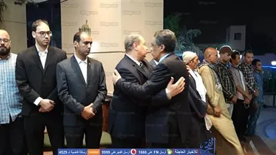 ضياء رشوان يشارك في عزاء الكاتب الصحفي عبد العال الباقوري بمسجد الشرطة (صور)