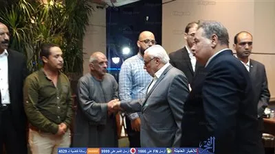 كبار الكُتاب بعزاء الراحل عبد العال الباقوري (صور)