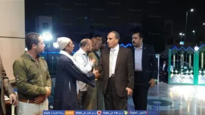 نقيب الصحفيين يشارك في عزاء عبد العال الباقوري بمسجد الشرطة (صور)