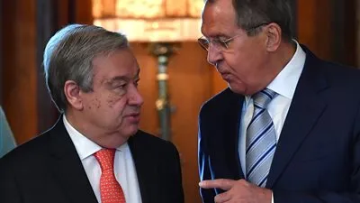 لافروف يبحث مع 