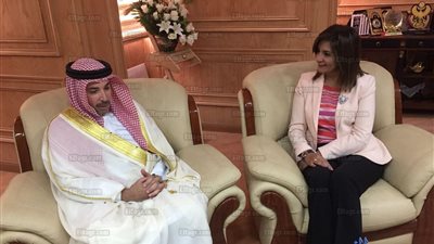 وزيرة الهجرة تستقبل السفير البحريني لبحث أزمة إنهاء عقود معلمين مصريين 