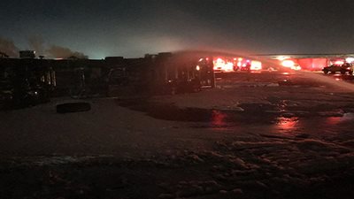 عاجل.. أخبار السعودية اليوم | إندلاع حريق بشاحنة ديزل في جدة