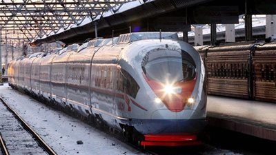 روسيا تعلن عن قطار فائق السرعة يربط كراسنودار بمدينة محج قلعة