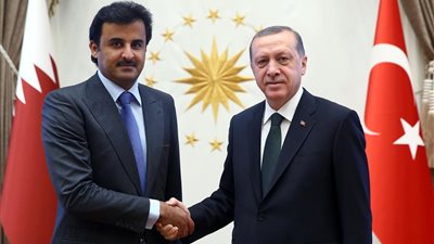 أردوغان يشكر أمير قطر لوقوفه إلى جانب تركيا
