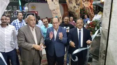 افتتاح منفذ لحوم بأسعار مخفضة للأهالي بدمياط 
