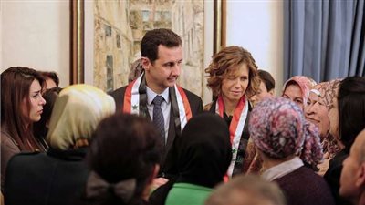 شاهد.. الأسد وعقيلته يزوران أحد أنفاق الموت في حي جوبر بدمشق