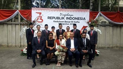 سفارة أندونسيا فى بلغاريا تحتفى بكأس العالم ساتوك للايتام فى عيد الاستقلال