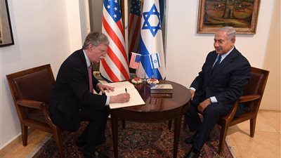 مباحثات بين بولتون ونتنياهو حول برنامج إيران النووي