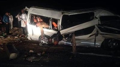 عاجل.. مصرع وإصابة 15 شخصا في حادث مروع بالبحيرة