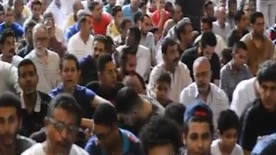 صلاة العيد من مسجد السلطان حسن الرفاعى بالقلعة (فيديو)