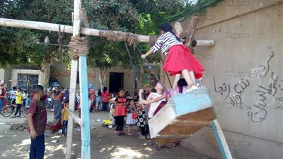 ملاهي الأطفال بالغربية.. اللفة بجنيه واحد بس (صور)