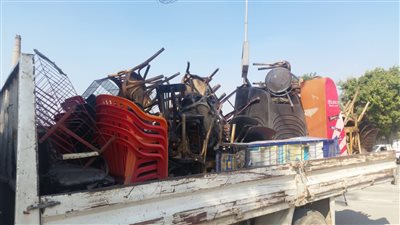 مرافق الجيزة تشن حملات بدوائر 14 قسم شرطة