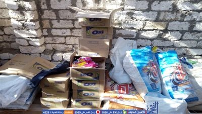 مصادرة ٤ أطنان منظفات مجهولة المصدر في التبين