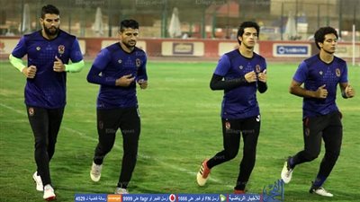 تدريبات شاقة لحراس الأهلي وجلسة بين كارتيرون ويوسف