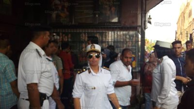 انتشار للشرطة النسائية بمحيط سينمات الإسكندرية لمنع حالات التحرش (فيديو وصور)