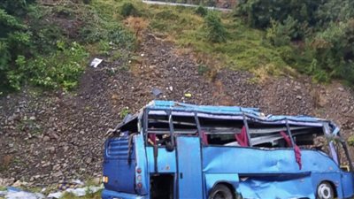 مصرع 15 فى انقلاب حافلة سياحية فى بلغاريا