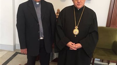 المطران جورج بكر يستقبل رئيس أساقفة طهران للكدان