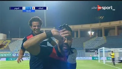 صلاح أمين يحرز هدف التقدم لنجوم المستقبل في شباك الزمالك (فيديو)