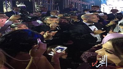 سامو زين يبدأ حفل زفاف شيرين يحيى 