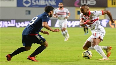 صور مباراة الزمالك ونجوم المستقبل