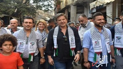 وليد توفيق يزور مخيم برج البراجنة.. تعرف على التفاصيل (صور)