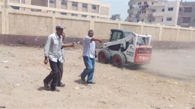 حملة نظافة موسعة بقرى مركز المنيا
