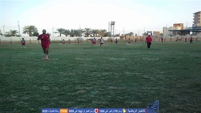 ناصر ملوي يختتم اسعداداته لمباراة الإعلاميين بالقسم الثاني