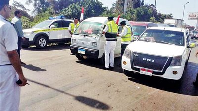 تعرف على الحالة المرورية بجميع محاور القاهرة