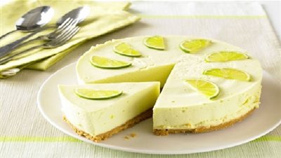 طريقة عمل تشيز كيك الليمون الأخضر