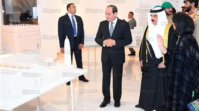 الرئيس السيسي يشهد عددًا من الفعاليات الثقافية والفنية في البحرين‬ (صور)