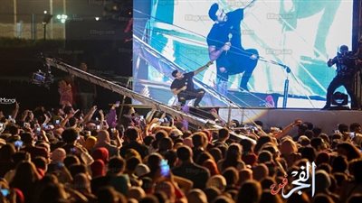 تامر حسني صاحب أكبر نسبة حضور جماهيري في حفلات نادي الشمس بـ