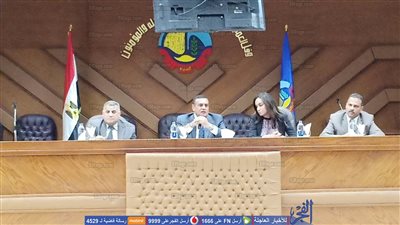 محافظ البحيرة الجديد يعقد مؤتمرا صحفيا لتوضيح خطة العمل (صور)