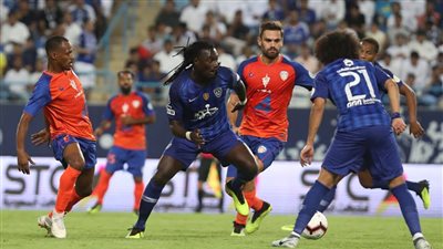 الهلال يتفوق علي الفيحاء بهدف نظيف