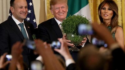 الدعوة لمظاهرات فى أيرلندا فور الإعلان عن زيارة 