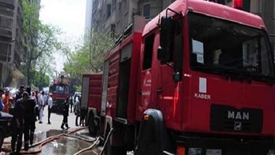 السيطرة على حريق مطعم شهير في العجوزة