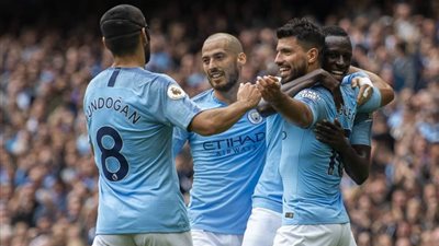 أجويرو وميندي يتوهجان مع السيتي في الدوري الإنجليزي