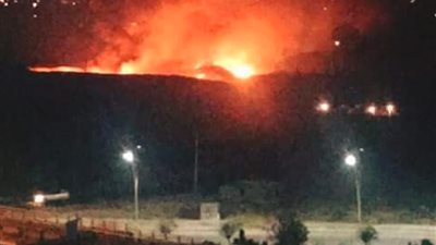 عاجل.. سماع دوي عدة انفجارات قرب مطار المزة العسكري في دمشق