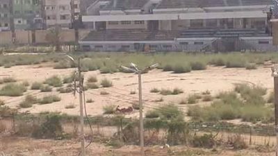 محافظ دمياط تتفقد ستاد دمياط في جولة مفاجئة 